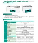 Digital Thermostatic Water Bath, 12L Capacity