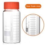 1000ml Wide Mouth Graduated Reagent Glass Bottle