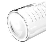 1000ml Wide Mouth Graduated Reagent Glass Bottle