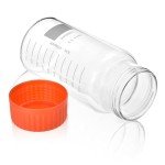 1000ml Wide Mouth Graduated Reagent Glass Bottle
