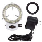 AmScope Adjustable 144 LED Ring Light Illuminator