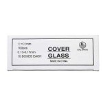 Microscope Cover Glasses - 1000 Pieces, 22mm x 22mm