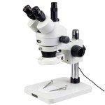AmScope Adjustable 144 LED Ring Light Illuminator