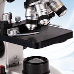 Binocular Microscope with LED, 40X-2000X Magnification