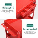 YITAHOME 3-Tier Rolling Tool Cart with Storage