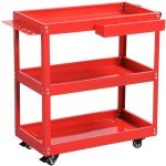 YITAHOME 3-Tier Rolling Tool Cart with Storage