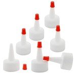 24PCS Red Dispensing Caps for Plastic Bottles