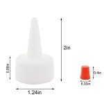 24PCS Red Dispensing Caps for Plastic Bottles