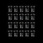 20PCS 5ml Borosilicate Glass Beakers Set