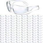 100 Pack Safety Glasses Eye Protection Goggles