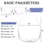 100 Pack Safety Glasses Eye Protection Goggles