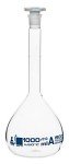EISCO 1000ml Class A Volumetric Flask with Stopper
