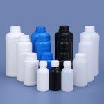Plastic 3oz Storage Bottles with Sealed Caps (4 Pcs)