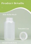 8.4oz Plastic Sample Bottles with Screw Caps