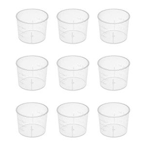 Othmro 15ml Plastic Measuring Cups - 50pcs