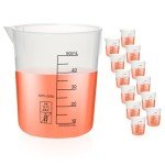 Okulab 6-Piece 150ml Plastic Beaker Set