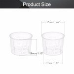 Othmro 15ml Plastic Measuring Cups - 50pcs