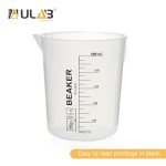 ULAB Stackable 500ml Plastic Beakers - 4 Pack