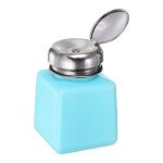 Blue 100ml Alcohol Dispenser Pump Bottle with Lid