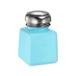 Blue 100ml Alcohol Dispenser Pump Bottle with Lid