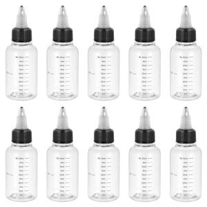 PATIKIL 60ml Empty Squeeze Bottles, 10 Pack