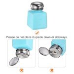 Blue 100ml Alcohol Dispenser Pump Bottle with Lid