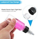 PATIKIL 60ml Empty Squeeze Bottles, 10 Pack