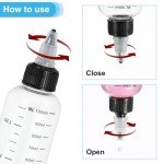 PATIKIL 60ml Empty Squeeze Bottles, 10 Pack