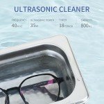 800ml Ultrasonic Cleaner with Timer for Jewelry