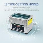 800ml Ultrasonic Cleaner with Timer for Jewelry