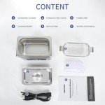 800ml Ultrasonic Cleaner with Timer for Jewelry