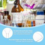 PATIKIL 45mm Borosilicate Glass Funnel Set