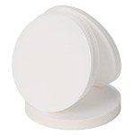FunChem 74mm Cellulose Filter Paper Circles, 100 Pack