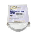 180mm Ashless Qualitative Filter Papers - 100PCS