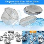 Akamino 6-Piece Stainless Steel Ultrasonic Cleaner Baskets