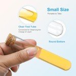 25ml Glass Test Tube Set with Stoppers - 20pcs