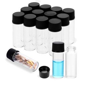 2ml Clear Glass Sample Vials with Screw Caps
