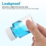 PATIKIL 5 Pack 80ml Round Reagent Bottles