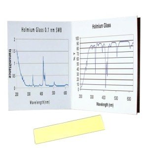 Holmium Glass Filter for UV/Visible Spectrophotometry