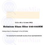 Holmium Glass Filter for UV/Visible Spectrophotometry