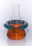 Lead Ring Flask Weight with Vikem Vinyl Coating
