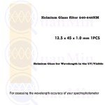 Holmium Glass Filter for UV/Visible Spectrophotometry