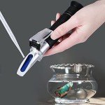 Salinity Refractometer for Aquarium Testing 0-100 PPT