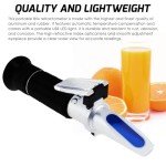 0-32% Brix Refractometer with ATC for Testing