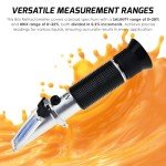 0-32% Brix Refractometer with ATC for Testing