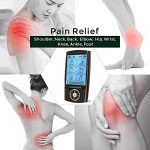 MegaWise Dual Channel EMS TENS Unit with Electrode Pads