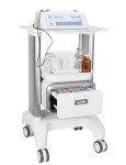 Mobile Ultrasound Cart with Silent Wheels and Tray