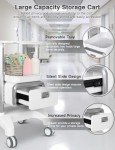Mobile Ultrasound Cart with Silent Wheels and Tray