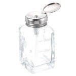 HarFington 180ml Solvent Alcohol Dispenser Pump Bottle