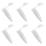 100pcs 1.5ml Plastic Centrifuge Tubes with Caps
